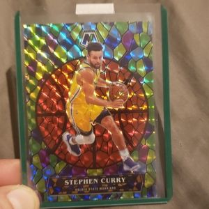 Steph Curry Stained Glass